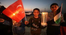 Палестинска деца Турска догађај који покреће Турску! 