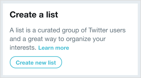 Кликните на Цреате Нев Лист, а затим одаберите кориснике које желите да додате на своју Твиттер листу.