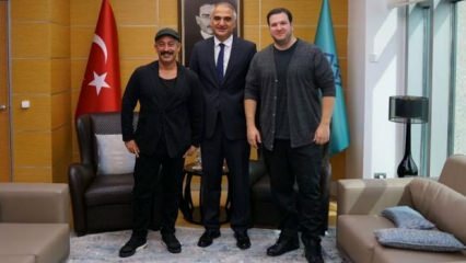 Састанак са министром културе Ерсоием Цем Иıлмазом и ханаханом Гокбакар-ом