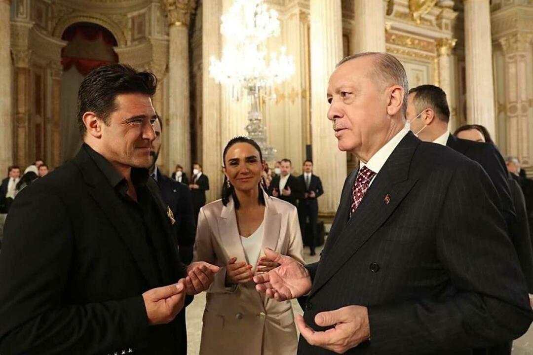 Хакан Урал и председник Реџеп Тајип Ердоган