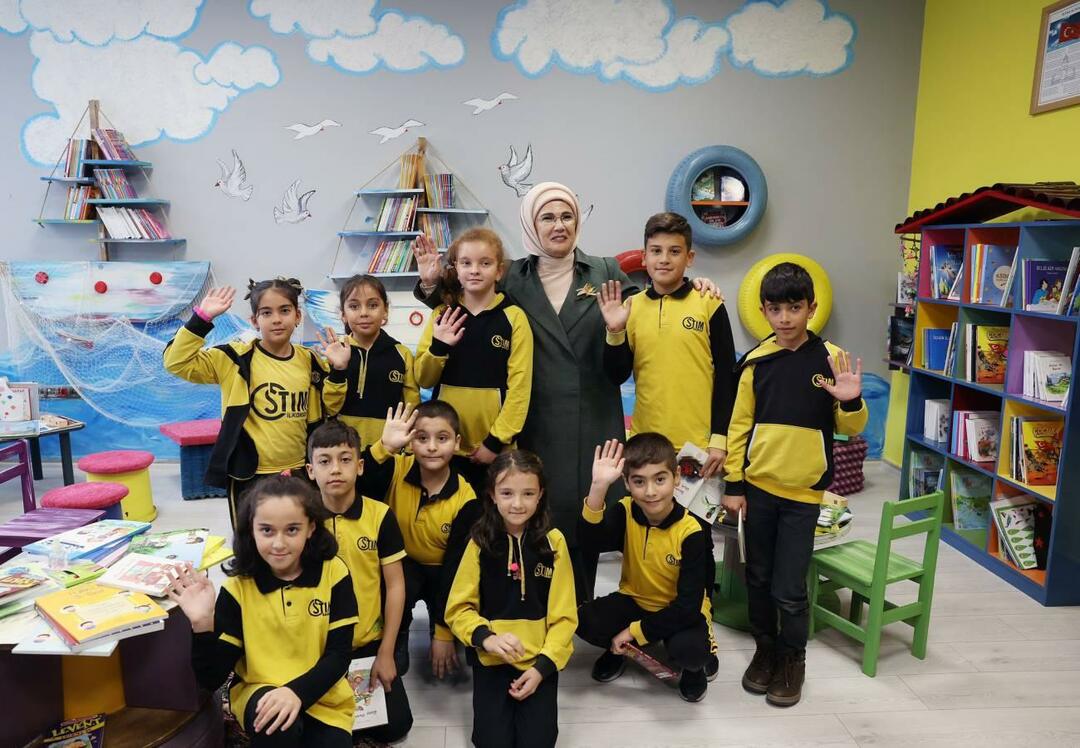 Емине Ердоган састао се са децом у Анкари