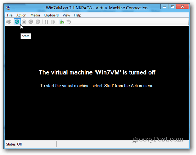 Направите виртуелну машину са Хипер-В у систему Виндовс 8