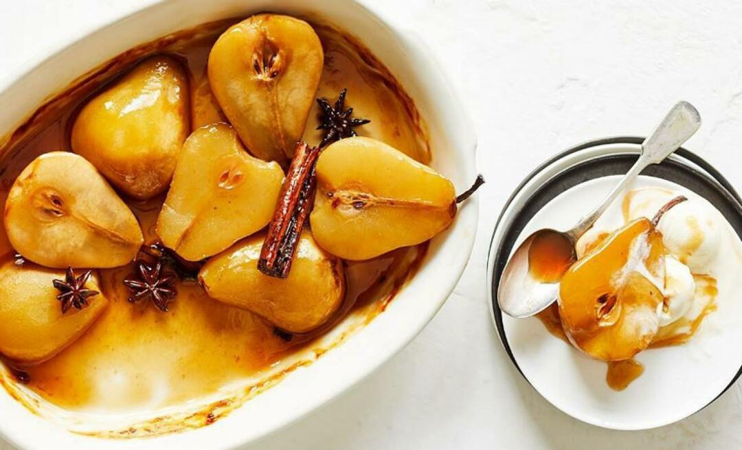 Како направити десерт од вишње и крушке? Десерт од крушке који импресионира својим рецептом