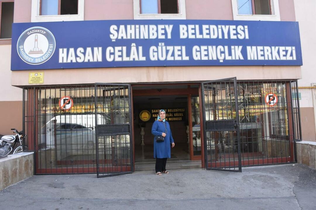 Зелиха Кıлıц, која је у Сахинбеи објекте дошла као приправник, остала је као васпитач