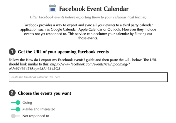 Социал Медиа Маркетинг Подцаст Откриће недеље: Фацебоок календар догађаја.
