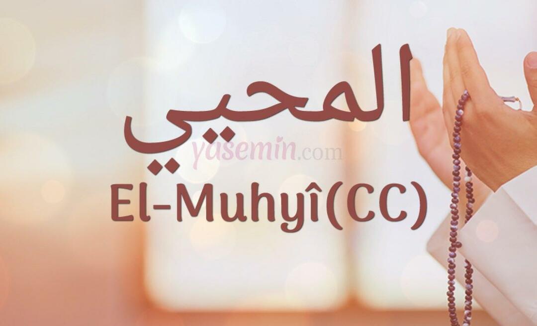 Шта значи ал-мухии (цц)? У којим се стиховима помиње ал-Мухи?