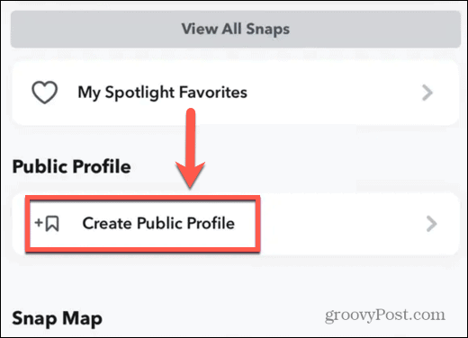 креирајте јавни профил за иПхоне