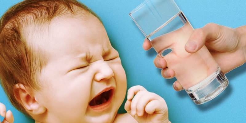 Потрошња воде код беба