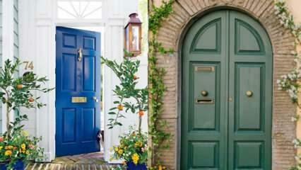 Које се боје за унутрашња врата користе у декорацији куће? Идеалне боје за унутрашња врата