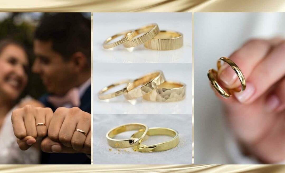 Како одабрати бурму? 2023 најлепши модели венчаних прстена и цене