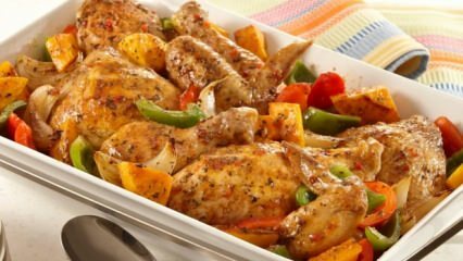 Рецепт за печену пилетину са зимским поврћем