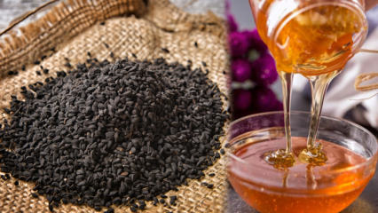 Које су предности Нигелла? Шта ради уље црног семена? Ако помешате црни кумин у меду и једете га ...