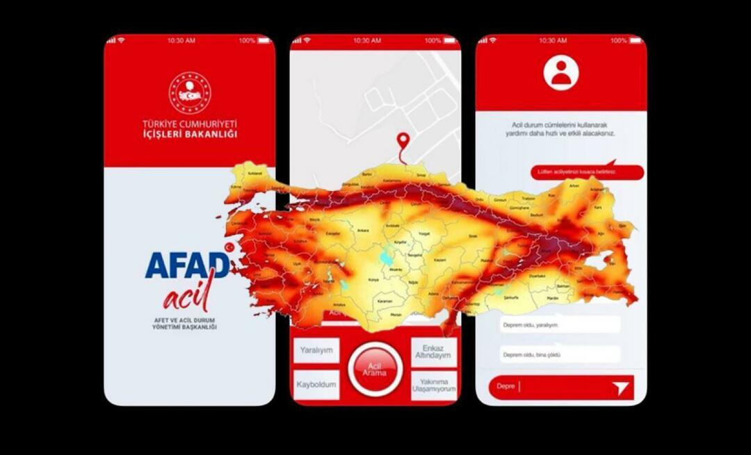 Да ли се ризик од земљотреса куће доводи у питање из АФАД апликације? Апликација за мапу земљотреса од АФАД-а