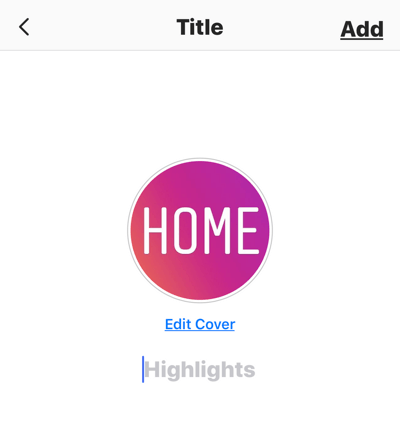 Креирајте јаке, занимљиве Инстаграм приче, могућност да именујете албум са истакнутим причама