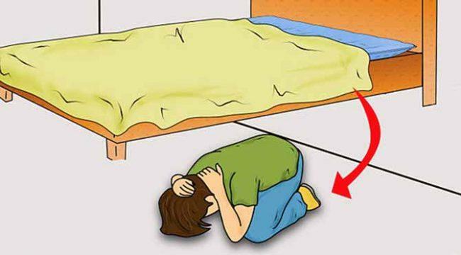 Шта учинити ако се земљотрес догоди ноћу док спавате