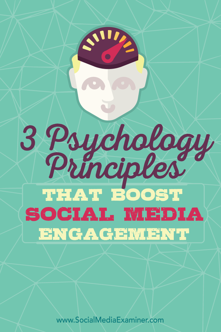 3 психолошка начела која појачавају ангажман у друштвеним медијима: Испитивач друштвених медија