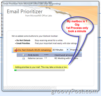 Како да организујете пошту с новим додавањем приоритета е-поште за Мицрософт Оутлоок:: гроовиПост.цом