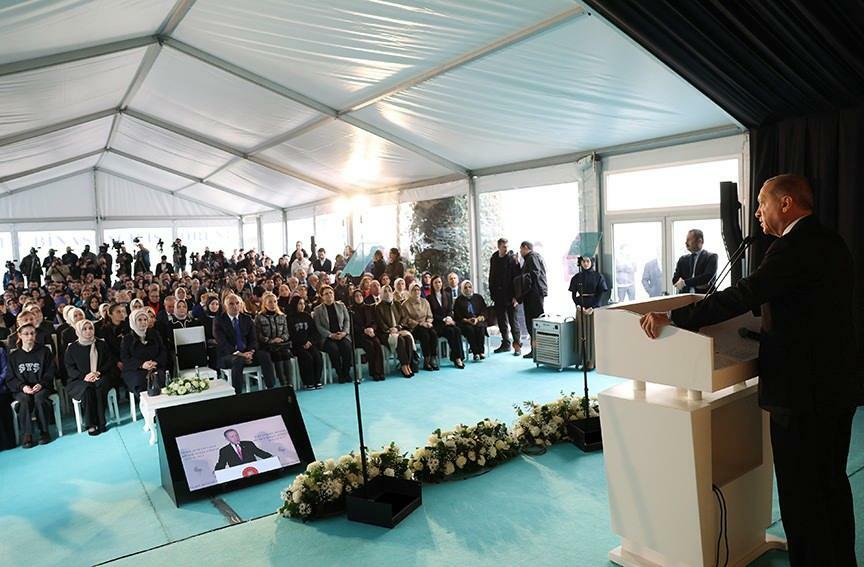 Председник Ердоган говорио је на отварању Фондације Шуле Јуксел Шенлер
