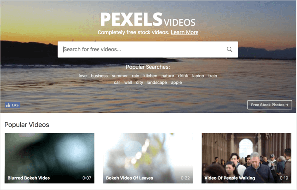 Пекелс нуди бесплатни видео запис који можете користити у својим ЛинкедИн видео огласима.