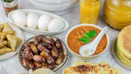 Који су начини уравнотежене исхране у рамазану? Шта треба узети у обзир у сахуру и ифтару?