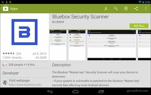Блуебок безбедносни скенер проверава да ли је ваш Андроид закрпљен за „Мастер Кеи“ Екплоит