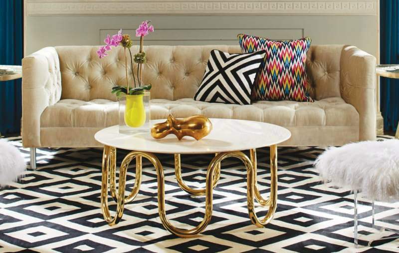 Нови тренд у декорацији: златни намештај