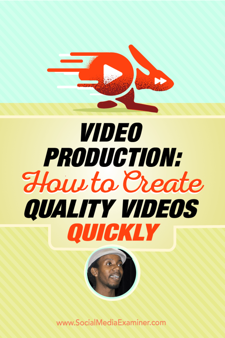 Видео продукција: Како брзо створити квалитетне видео записе: Испитивач друштвених медија