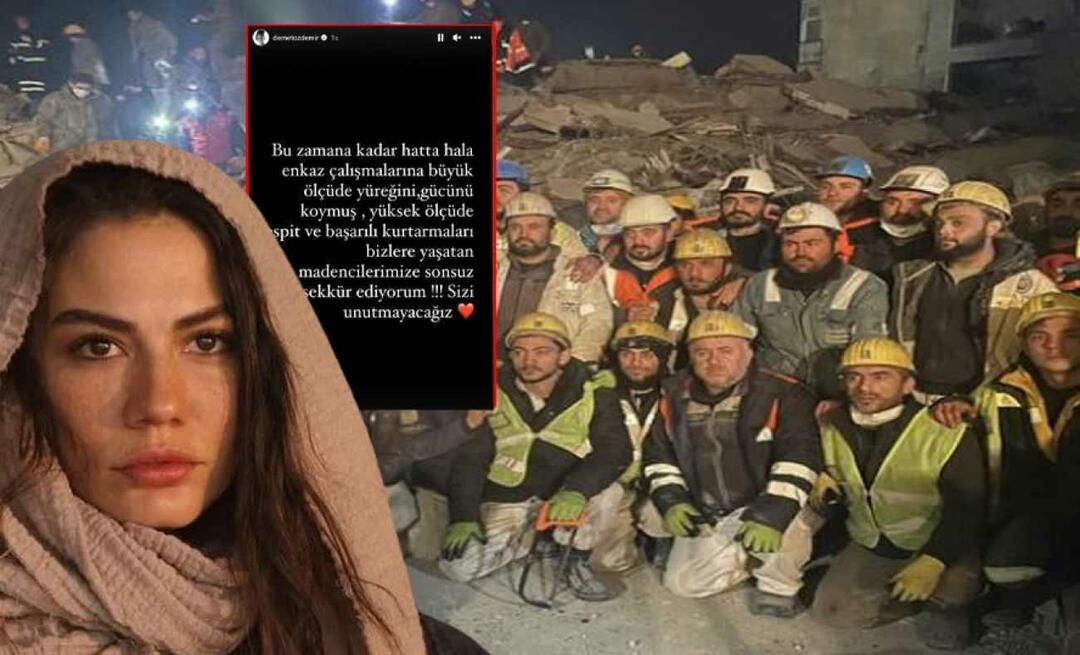 Демет Оздемир се захвалио радницима рудника који су радили на земљотресу! "Нећемо те заборавити"