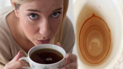 Како мрља од кафе излази из шоље и шоље?