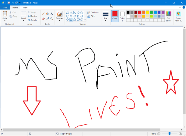 Мицрософт Паинт ће наставити да живи у Виндовс Сторе-у