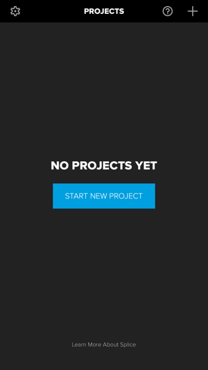 Направите спојну Инстаграм причу, корак 1, који показује нови почетак пројекта.