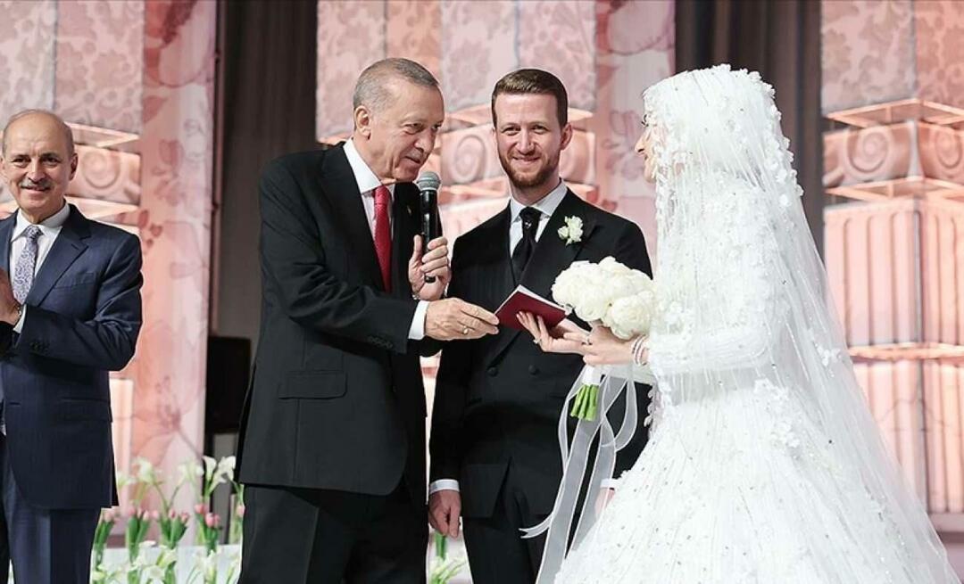 Председник Реџеп Тајип Ердоган био је сведок венчања свог нећака!
