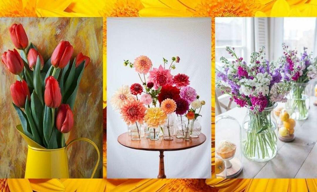 Како цвеће треба користити у декорацији куће? Како направити цветни украс?