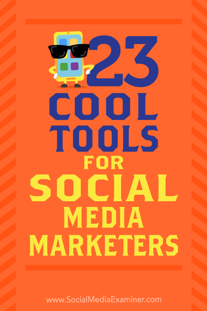 23 Кул алати за маркетере друштвених медија: Испитивач друштвених медија