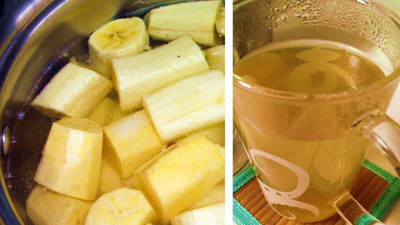 банана чај садржи висок ниво калијума