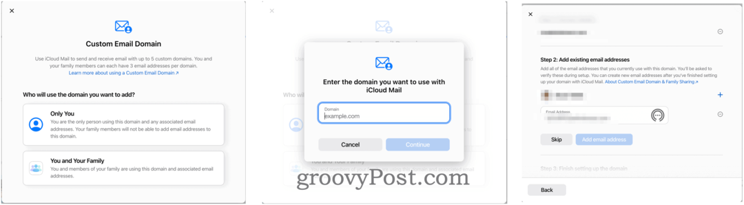 Креирајте прилагођени домен е -поште