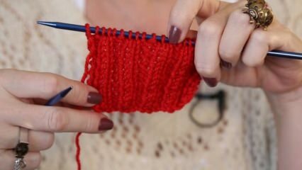 Како направити гуму у плетењу?