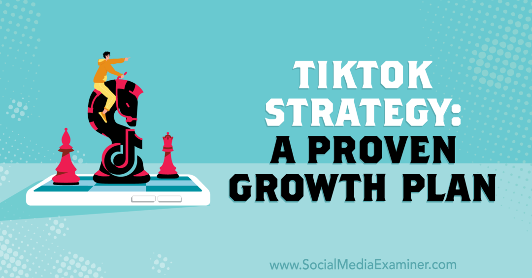 ТикТок стратегија: Проверен план раста који садржи увиде Џексона Закарије у подкасту маркетинга друштвених медија.