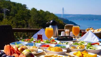 Где су најбоља места за доручак у Истанбулу? Предлози за места за доручак испреплетена са природом...