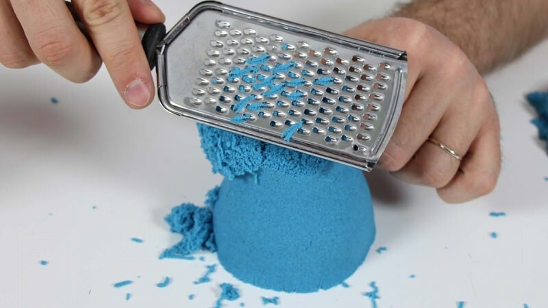 Кинетичка израда песка за децу! Како направити практичан (месечев песак) кинетички песак код куће?