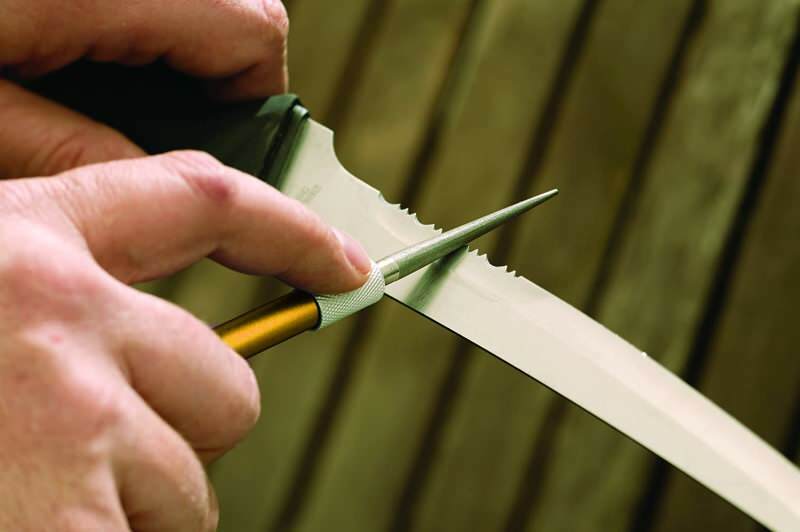 Савети за оштрење назубљених ножева
