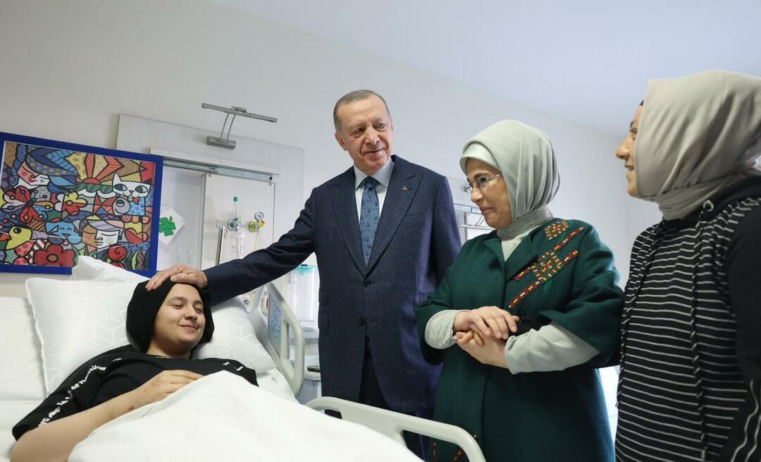 Председник Ердоган и његова супруга Емине Ердоган састали су се са децом у несрећи