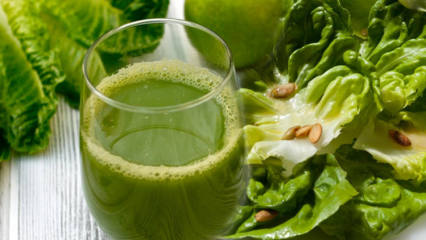 Које су предности салате? Шта редовно пије сок од зелене салате?