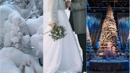 2018-19 Зимске украсе за венчања