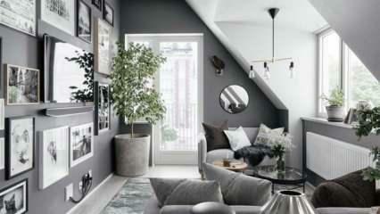 Како се сива боја користи у декорацији куће?