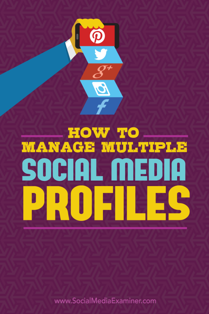 Како управљати вишеструким профилима друштвених медија: Испитивач друштвених медија