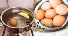 Ако ставите лимун у воду у којој кувате јаја... Овај метод ће бити незаменљив