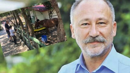 Алтан Еркекли је виђен на фарми коња Сарıиер са сином!