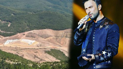 Таркан, који је власник виле са планине Каз, направио је песму за планине Каз