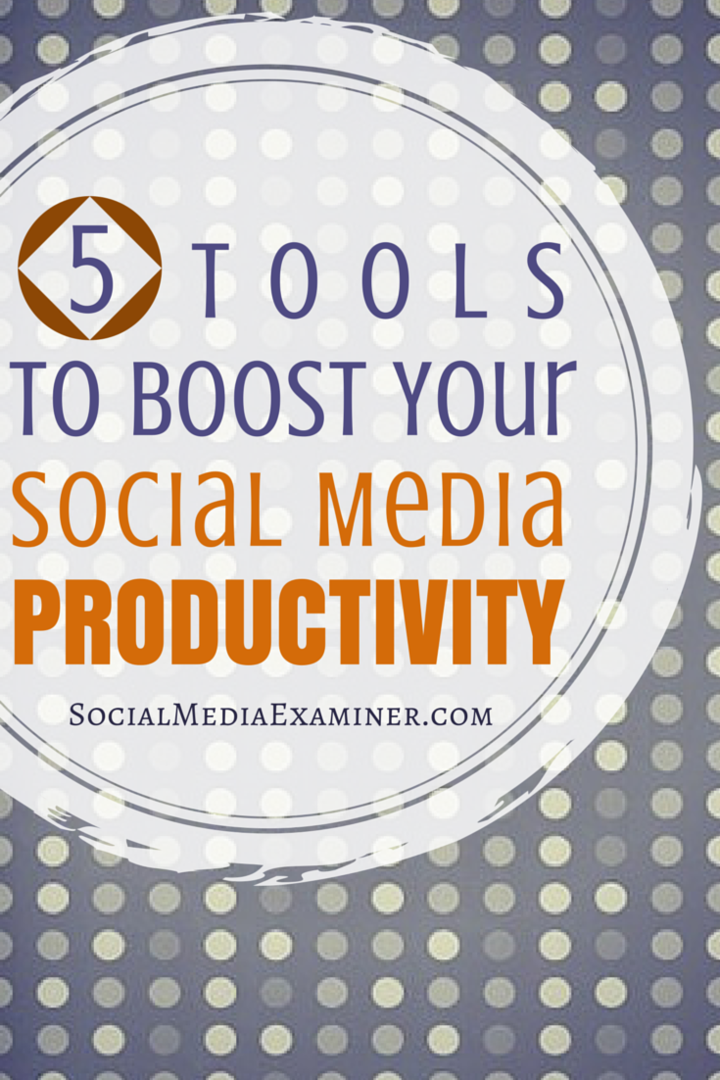 5 алата за повећање продуктивности друштвених медија: Испитивач друштвених медија